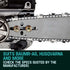 2 x 12  Chainsaw Chain 12in Bar Spare Part Replacement Suits Pole Saws