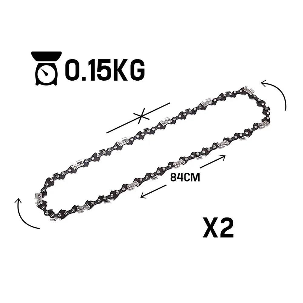 2 x 12  Chainsaw Chain 12in Bar Spare Part Replacement Suits Pole Saws