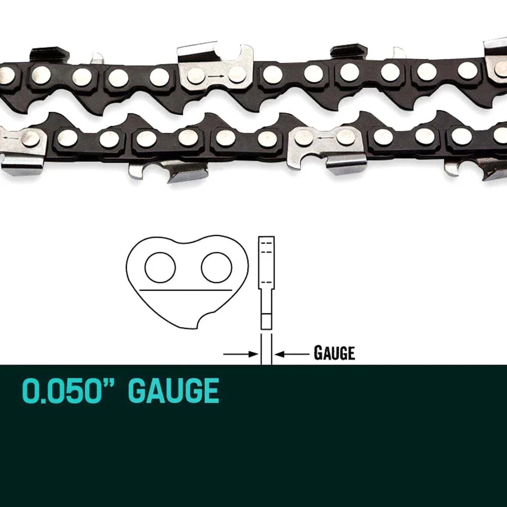 2 x 12  Chainsaw Chain 12in Bar Spare Part Replacement Suits Pole Saws
