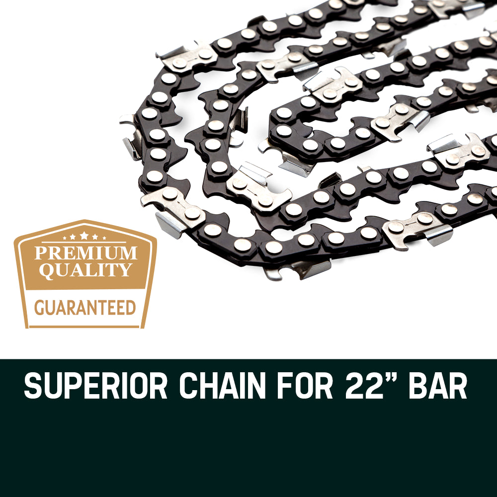 2 x 22  Chainsaw Chain Bar Replacement 0.325 0.058 86DL
