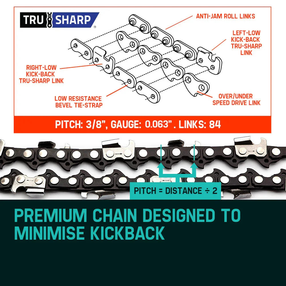 24  Chainsaw Chain 24in Bar Replacement Suits 72CC 76CC 82CC Saws