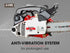 25CC Petrol Chainsaw Arborist 10 Bar Tree Pruning Garden Chain Saw