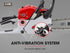 62CC Petrol Commercial Chainsaw 20 Bar E-Start Pruning Chain Saw