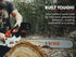62CC Petrol Commercial Chainsaw 20 Bar E-Start Pruning Chain Saw