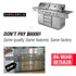 9 Burner Outdoor BBQ Grill Barbeque Gas Stainless Steel Kitchen Commercial