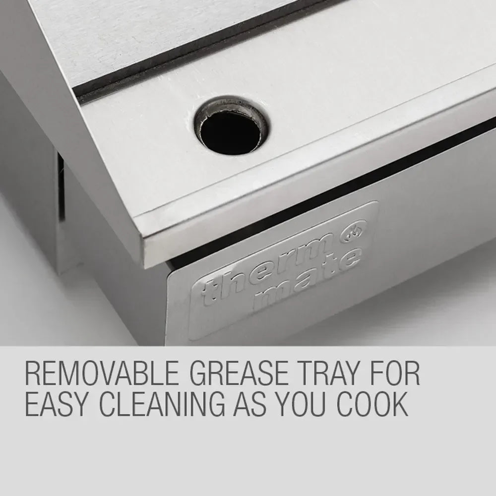 Electric Griddle Grill BBQ Hot Plate Commercial Stainless Steel