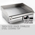 Electric Griddle Grill BBQ Hot Plate Commercial Stainless Steel
