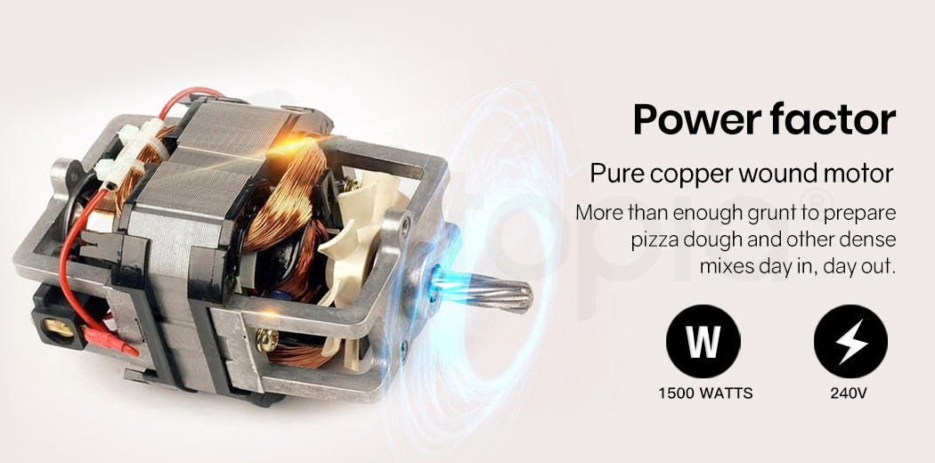 20L Spiral Dough Mixer Commercial Machine Bakery Kneader Litre Small