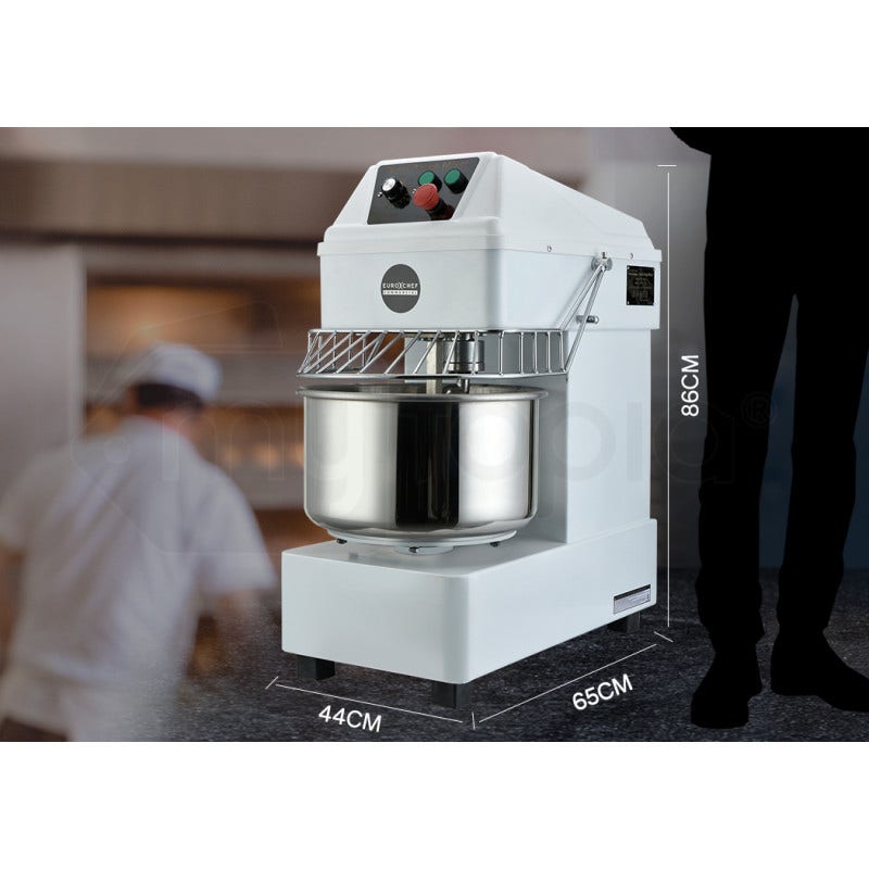 30L Spiral Dough Mixer Commercial Machine Bakery Bread Kneader Litre Small