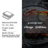 EUROCHEF EUC-CG7 Smart Multi Contact Grill Sandwich Panini Press Maker Fast Cafe Style