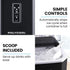 Portable Ice Maker Machine, Automatic, 12kg/day,  Auto Clean, with Scoop and Removable Basket, Black