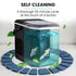 Portable Ice Maker Machine, Automatic, 12kg/day,  Auto Clean, with Scoop and Removable Basket, Black
