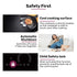 EUROCHEF 60cm 4 Zone Induction Cooktop, 7200W Electric, FlexZone Function, Touch Controls