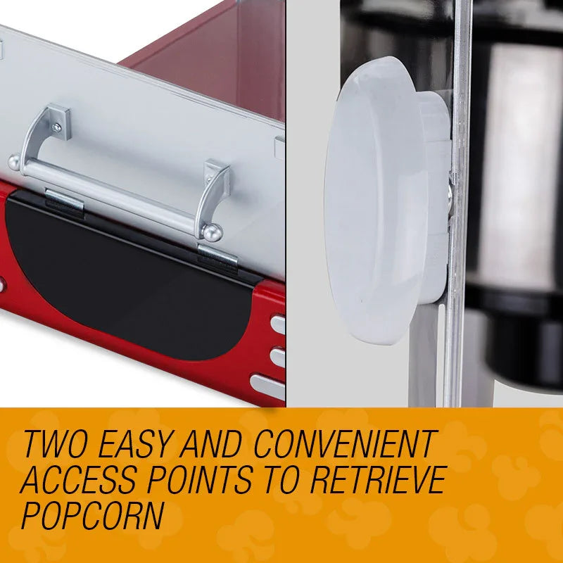 Popcorn Machine - Popper Popping Classic Cooker Microwave