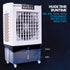 45L 125W Evaporative Air Cooler Portable Industrial Fan, Purifier, Humidifier, Remote Control