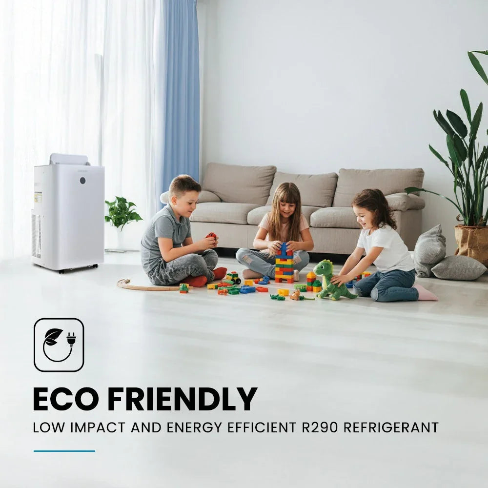 3.5kW Portable Air Conditioner, with Dehumidifier Mode & Fan Cooler