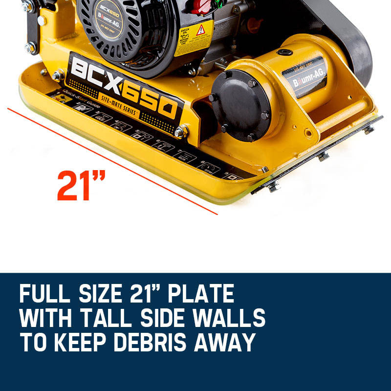 61kg 6.5HP Plate Compactor- BCX650