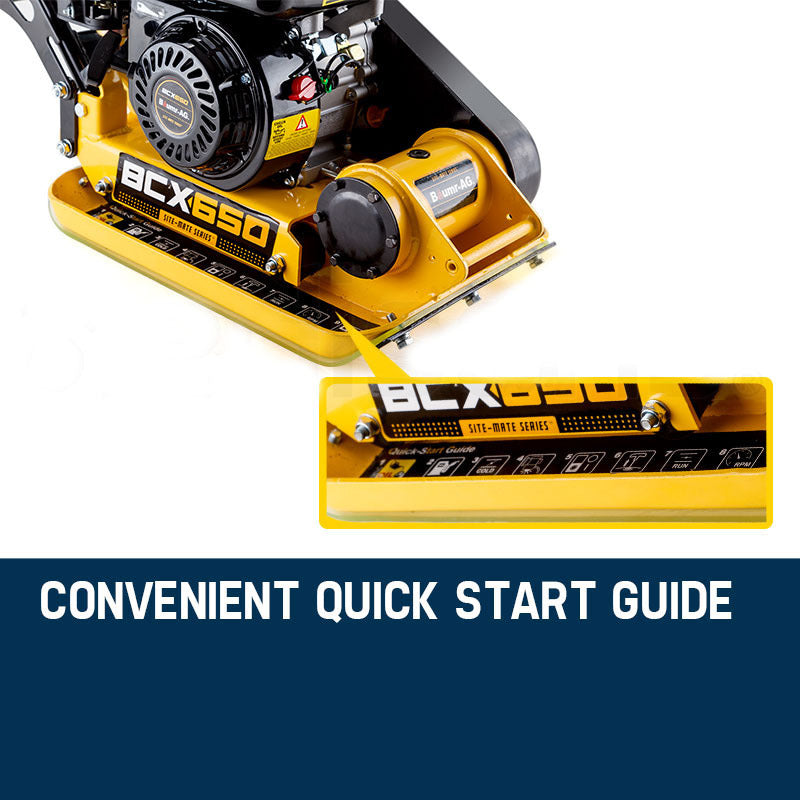 61kg 6.5HP Plate Compactor- BCX650