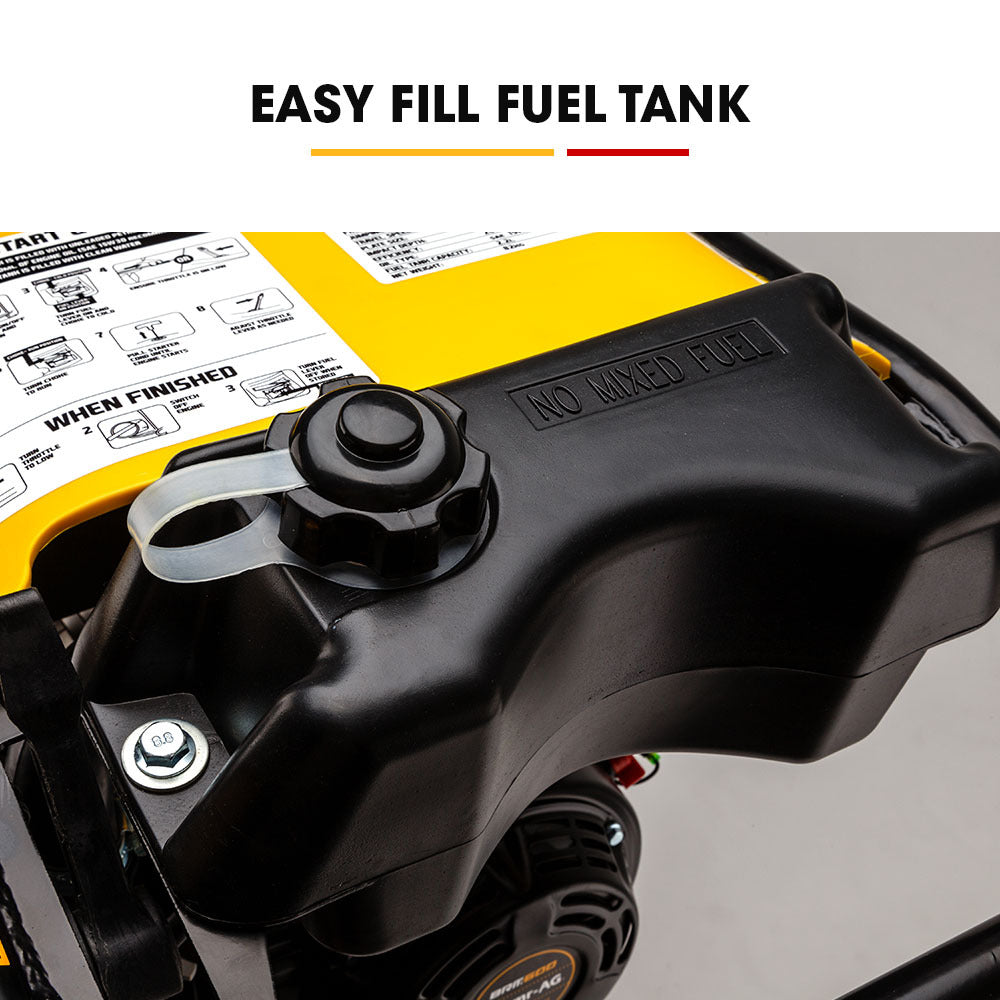 80kg Tamper Rammer Compactor - Wacker Petrol 7HP Packer Jack Plate