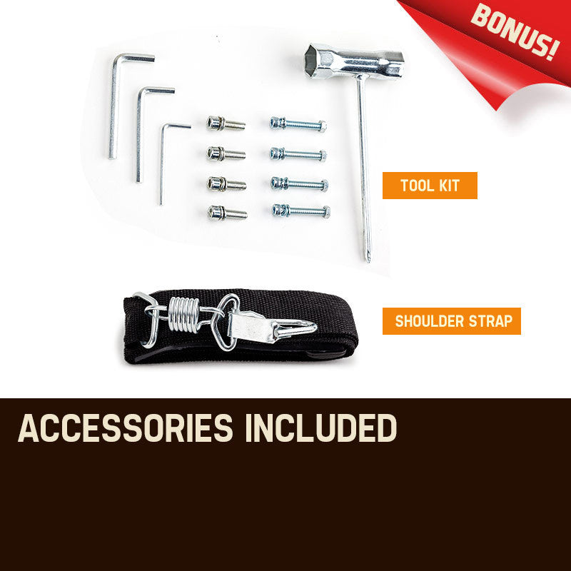 Commercial Concrete Vibrator Cement Portable Tool Unit Hard Nose