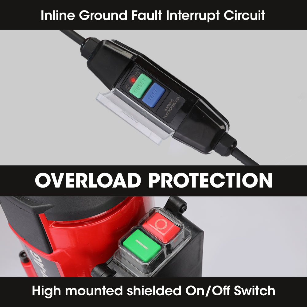 3200W 300mm Wet/Dry Core Drill, for Concrete Hole Drilling