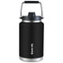 3.8L Double Wall Insulated Stainless Steel Water Bottle, Drink Jug with Handle, Black