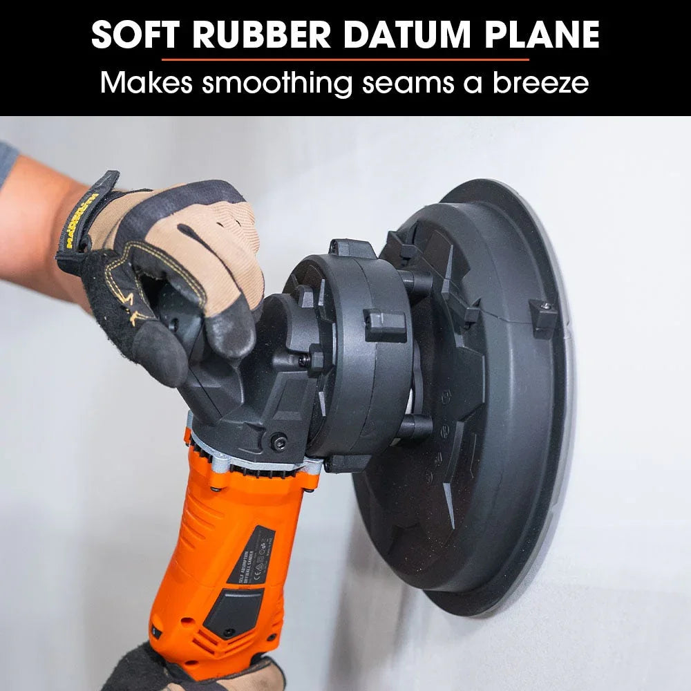 1800W Drywall Sander Plaster Automatic Wall Gyprock Vacuum System