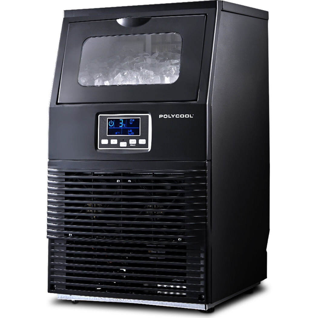 Commercial Ice Maker Machine, up to 35kg/24hr, Timer & Self Cleaning Programs
