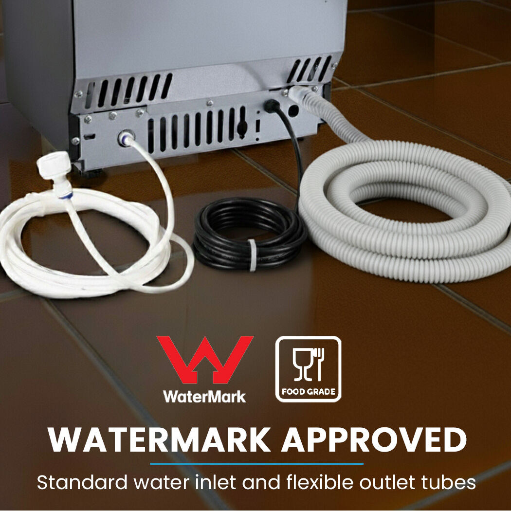 Commercial Ice Maker Machine, up to 35kg/24hr, Timer & Self Cleaning Programs