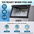Commercial Ice Maker Machine, up to 60kg/24hr, Timer & Self Cleaning Programs
