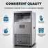 Commercial Ice Maker Machine, up to 75kg/24hr, Timer & Self Cleaning Programs