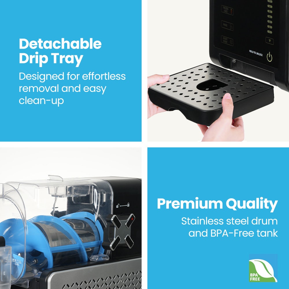 3L Slushie Frozen Drink Maker, Home Slush Machine, Fast Chilling, Easy Digital Controls