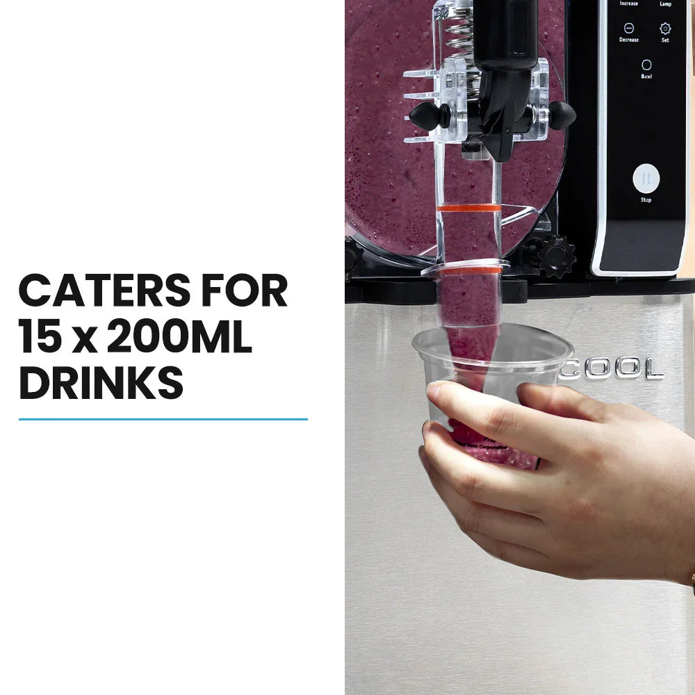 3L Single Tank Slushie Machine, Digital Control Slushy Maker