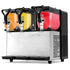 9L Triple Tank Slushie Machine, Independent Digital Control Slushy Maker