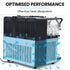 9L Triple Tank Slushie Machine, Independent Digital Control Slushy Maker