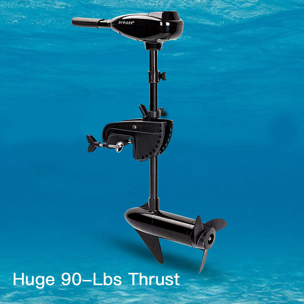 90LBS Electric Trolling Motor Inflatable Boat Outboard Fishing Marine