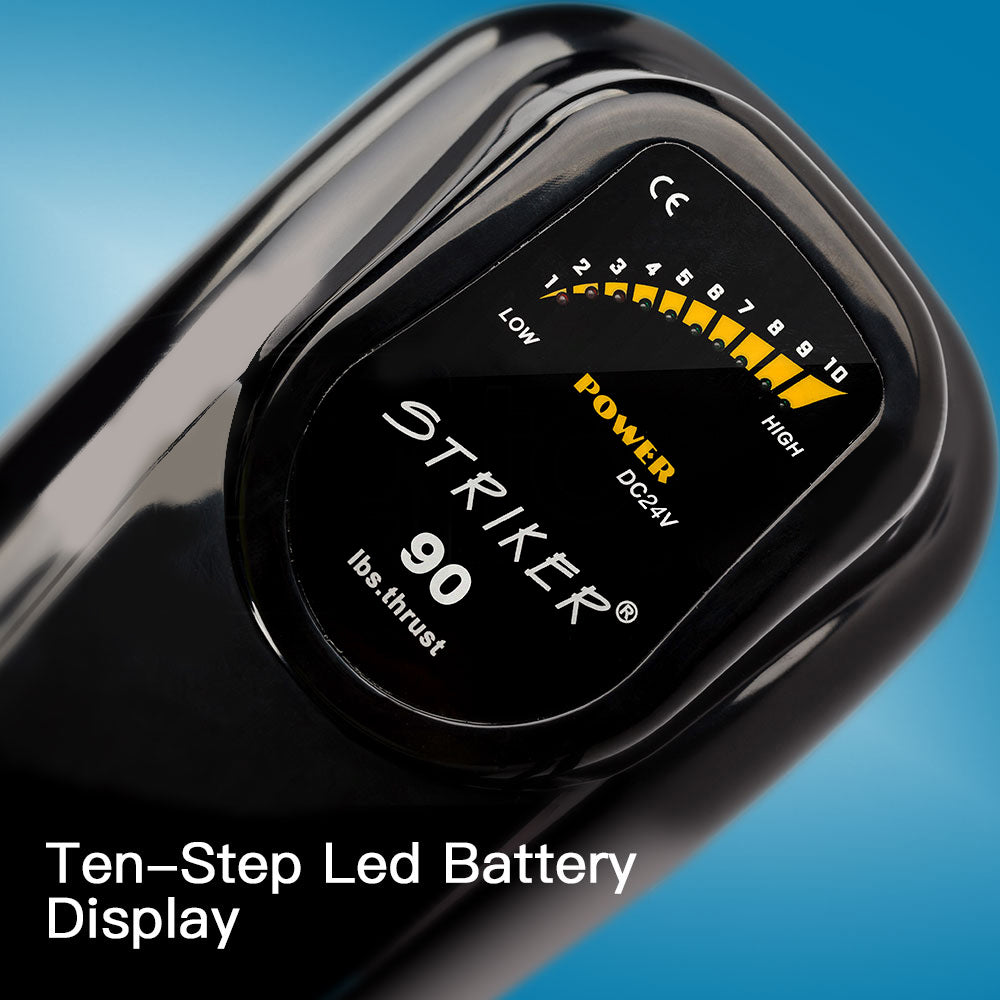 90LBS Electric Trolling Motor Inflatable Boat Outboard Fishing Marine