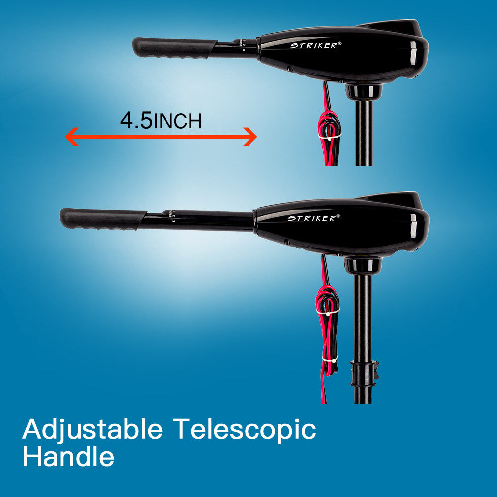 60LBS Electric Trolling Motor Inflatable Boat Fishing Marine Outboard Engine