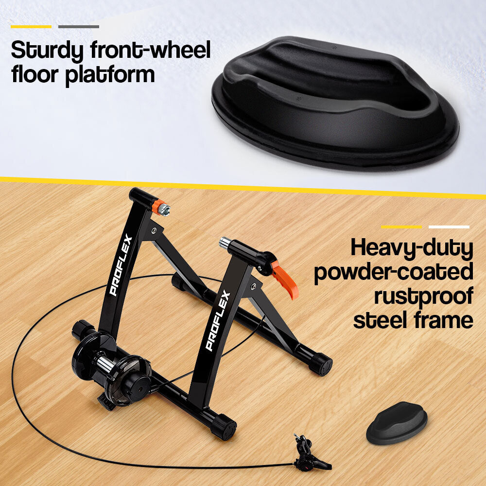 Indoor Bicycle Trainer - Bike Cycling Stationary Magnetic Stand Training