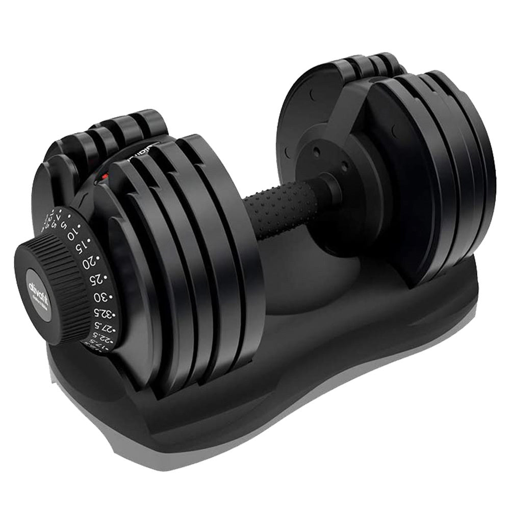 32.5kg Single Adjustable Weight Dumbbell, for Home Gym Fitness Training