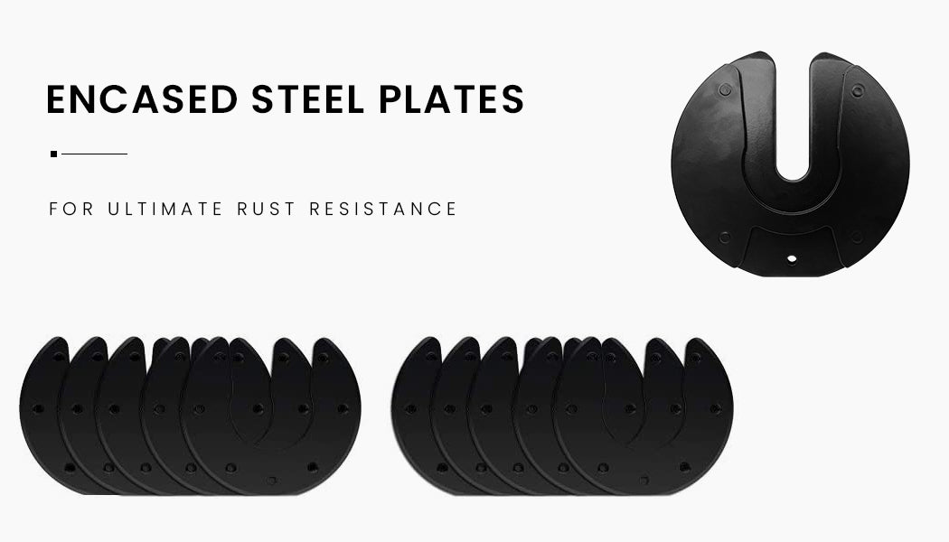 32.5kg Single Adjustable Weight Dumbbell, for Home Gym Fitness Training