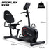 Magnetic Recumbent Exercise Bike, LCD Display, Heart Rate Sensors, Adjustable Seat, 8-Level Resistance, Comfortable Seated Home Cardio Fitness Machine