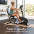 Magnetic Recumbent Exercise Bike, LCD Display, Heart Rate Sensors, Adjustable Seat, 8-Level Resistance, Comfortable Seated Home Cardio Fitness Machine