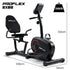 Magnetic Recumbent Exercise Bike, LCD Display, Heart Rate Sensors, Adjustable Seat, 8-Level Resistance, Comfortable Seated Home Cardio Fitness Machine