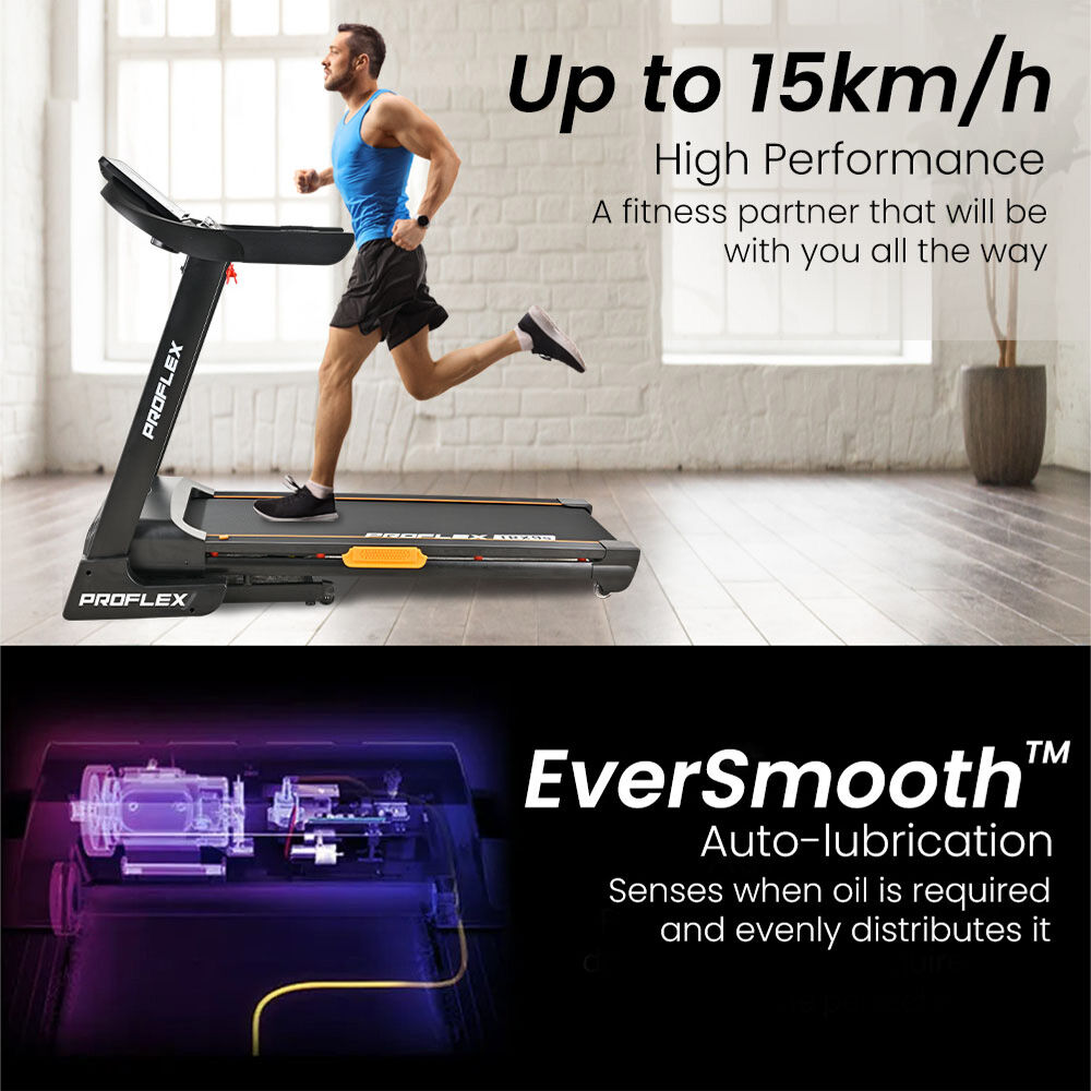 TRX9s Electric Treadmill, Large Size, 450mm Belt, 10-inch display, Foldable, Suspension, Auto Incline, WiFi, Bluetooth, Pulse Sensors