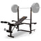 PROFLEX 7in1 Weight Bench Press Multi-Station Home Gym Leg Curl Equipment Set