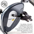 Folding Magnetic Exercise X-Bike - Bicycle Cycling Flywheel Fitness