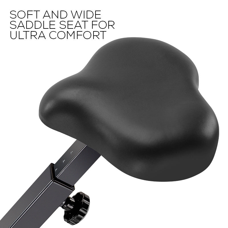 Folding Magnetic Exercise X-Bike - Bicycle Cycling Flywheel Fitness