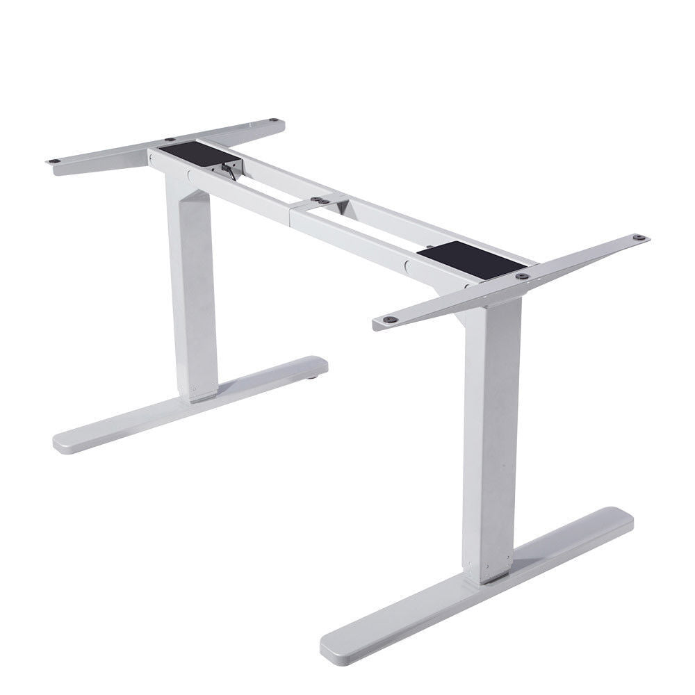 Height Adjustable Standing Desk Frame Only - Sit Stand Electric Office WO