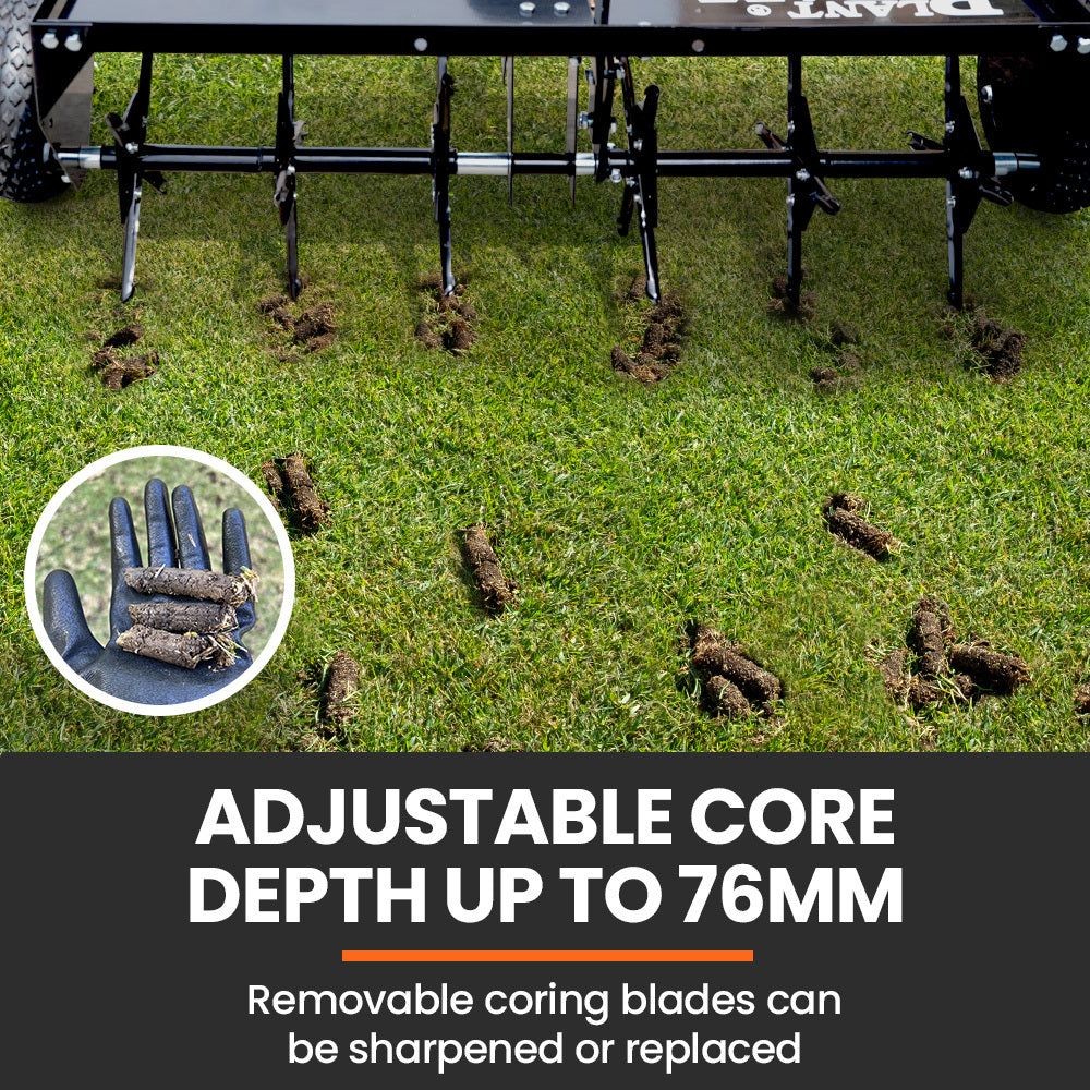 Tow Behind Plug Lawn Aerator 1m (40